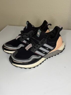 adidas Ultraboost Guard 5Y Black Pink Reflective Shoes FU9465
